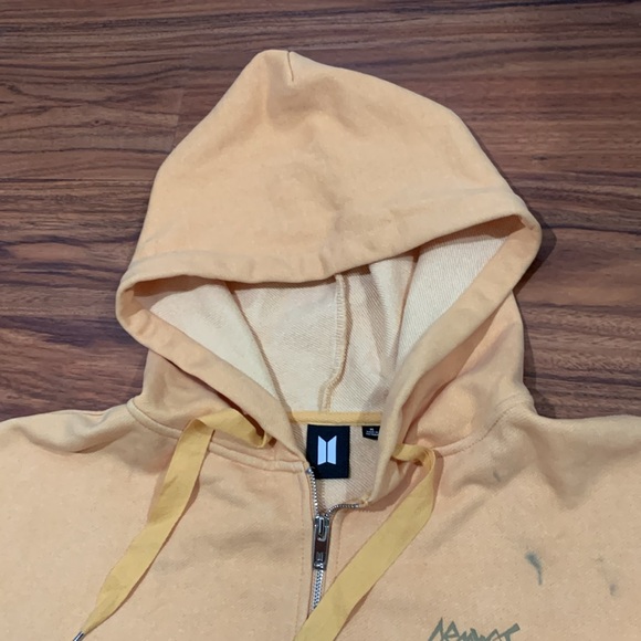 BTS OFFICIAL ARTIST-MADE COLLECTION ARMYST ZIP-UP HOODY BY JUNGKOOK- SIZE MEDIUM - Picture 4 of 10